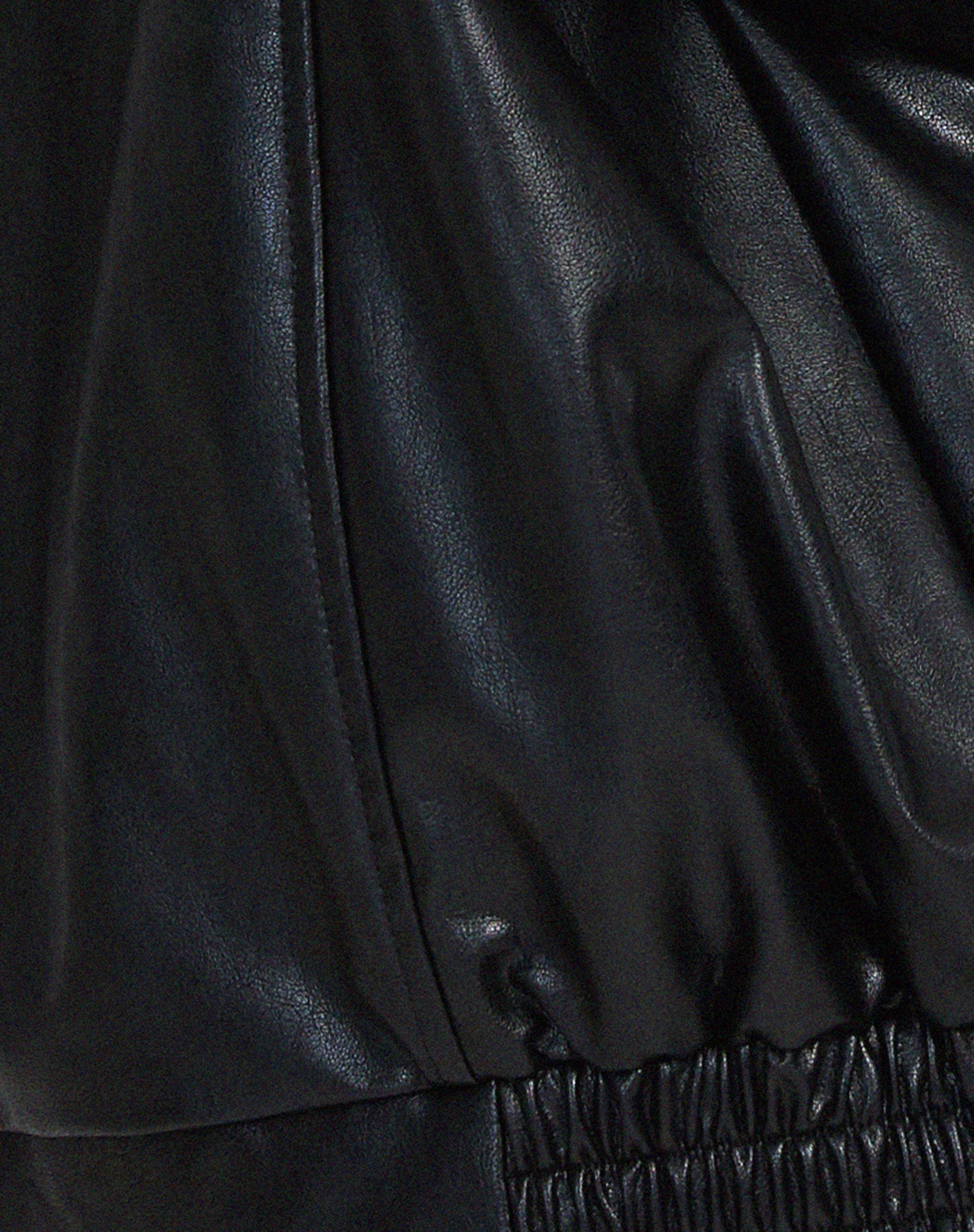 Ruby | Women’s Oversized Leather Bomber Jacket