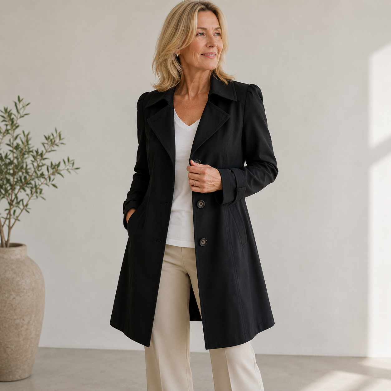 Veyressa - Vintage Trench Coat
