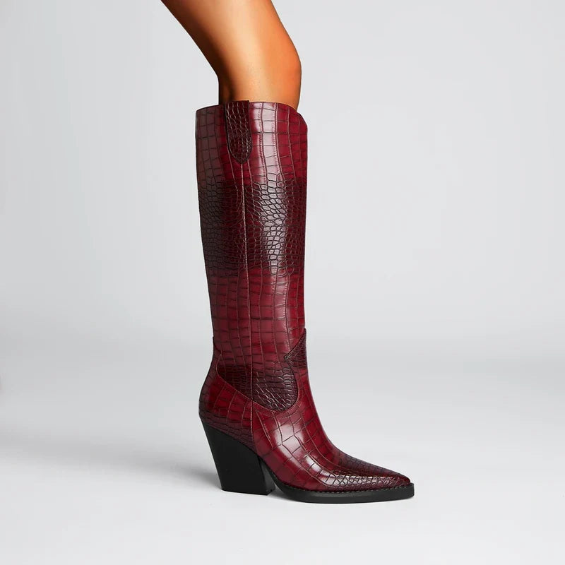 Diana Leather Boots