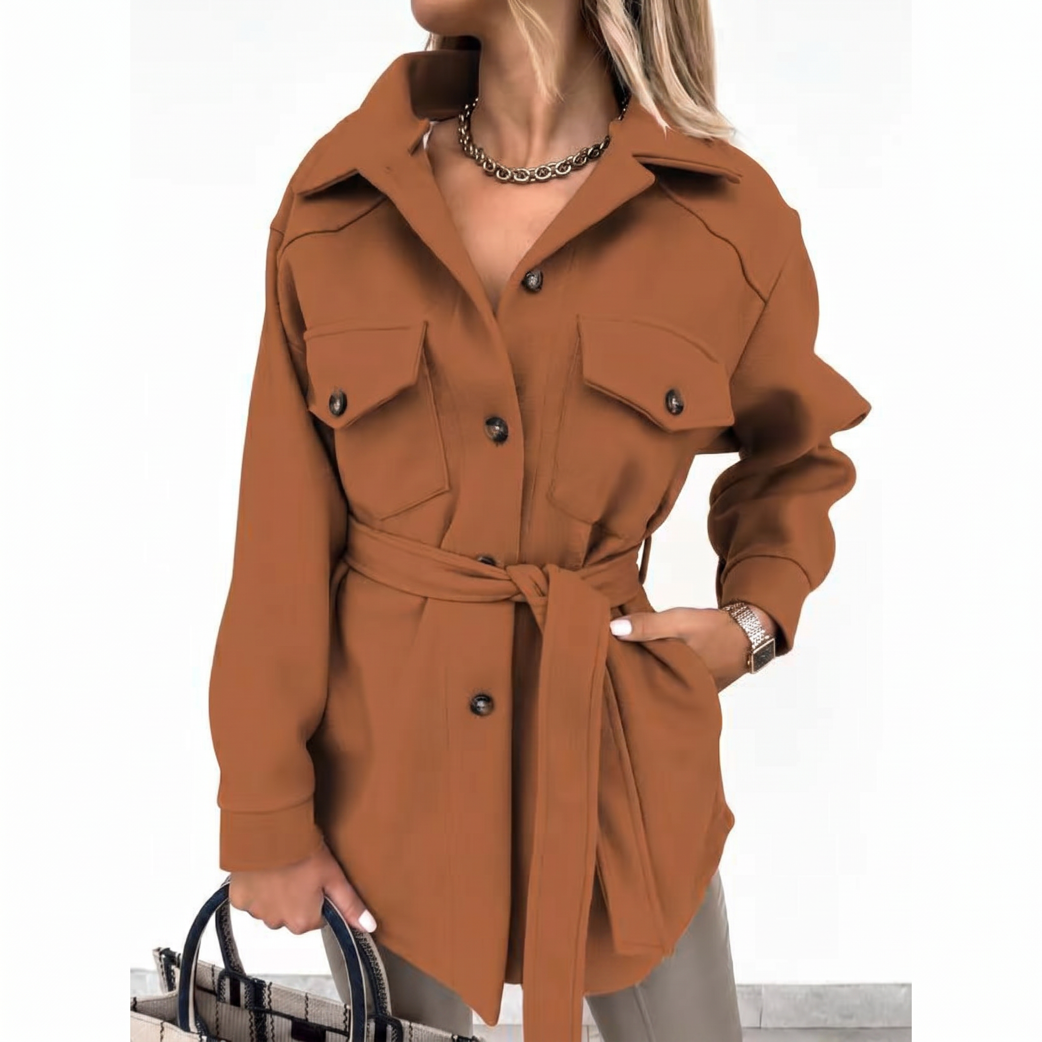Elara - Elegant Tailored Coat