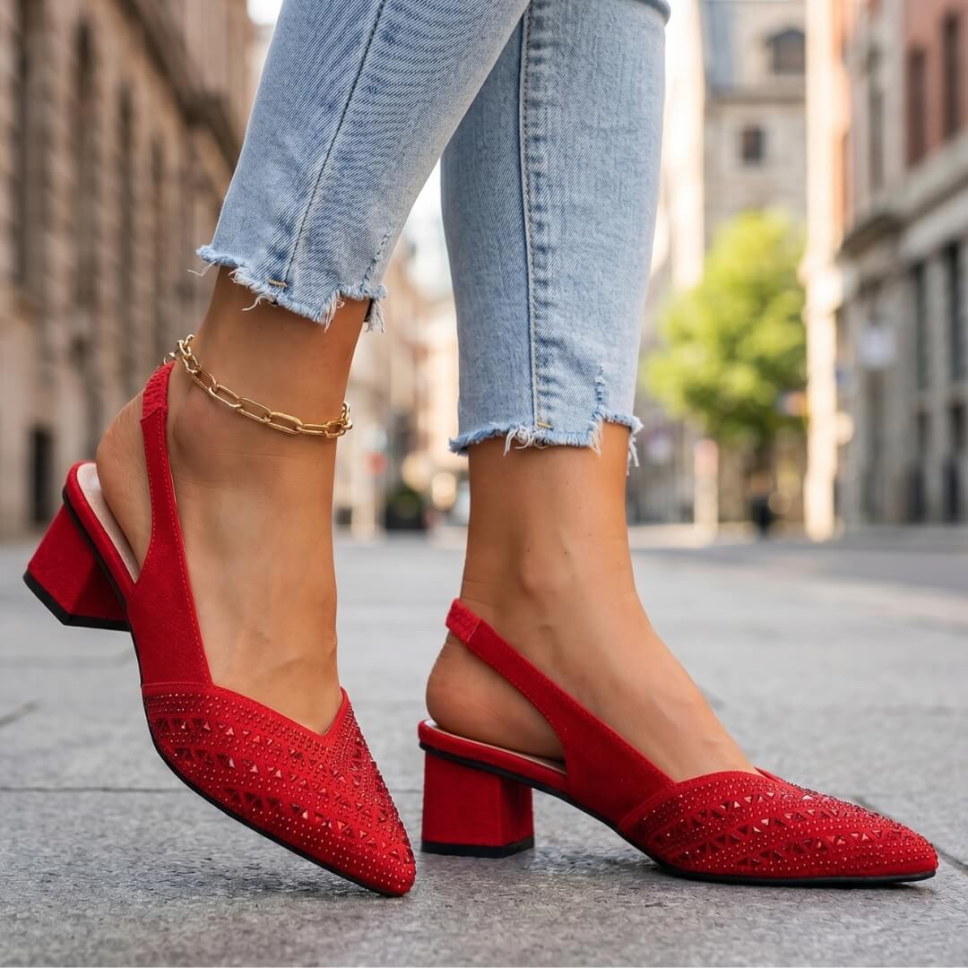 Tamera Crystal Heels