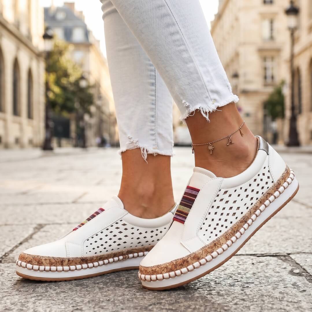 Cayla Leather Sneakers