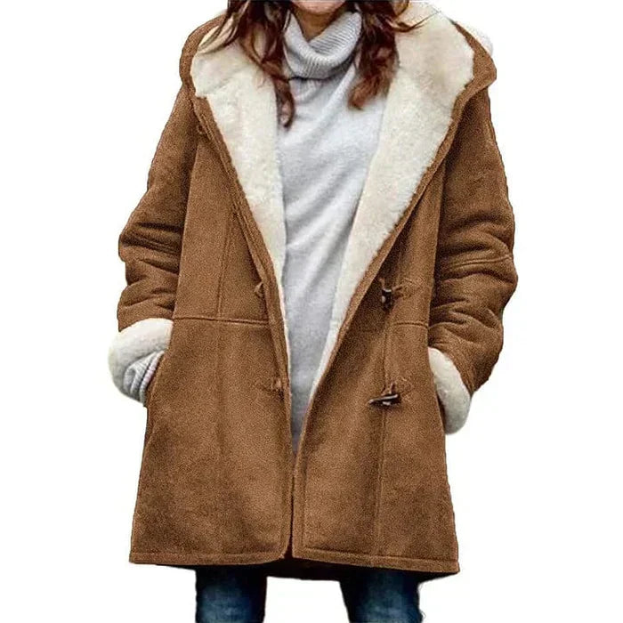 Salma - Fleece-Lined Duffle Coat