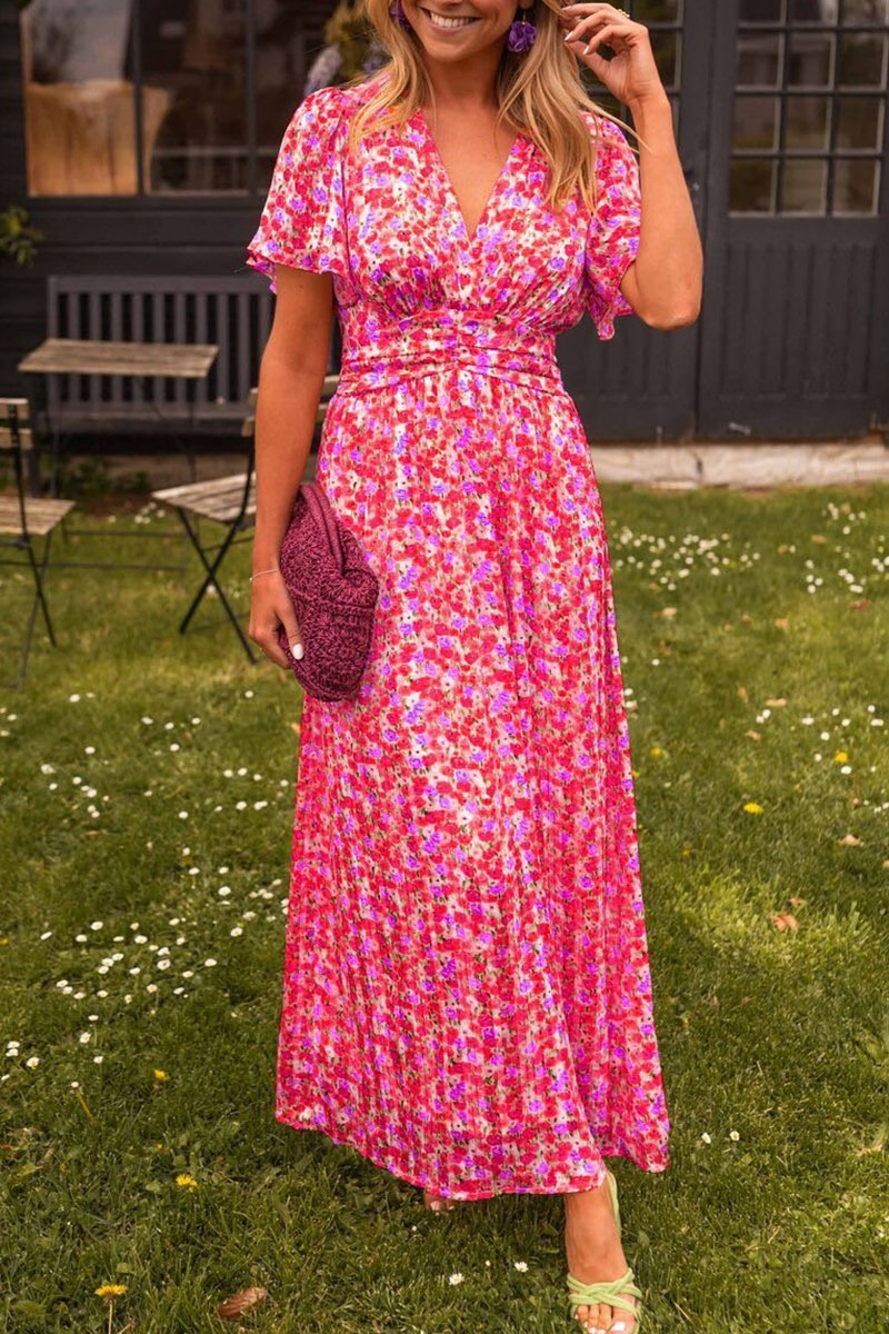 Erin - Classic V-Neck Dress