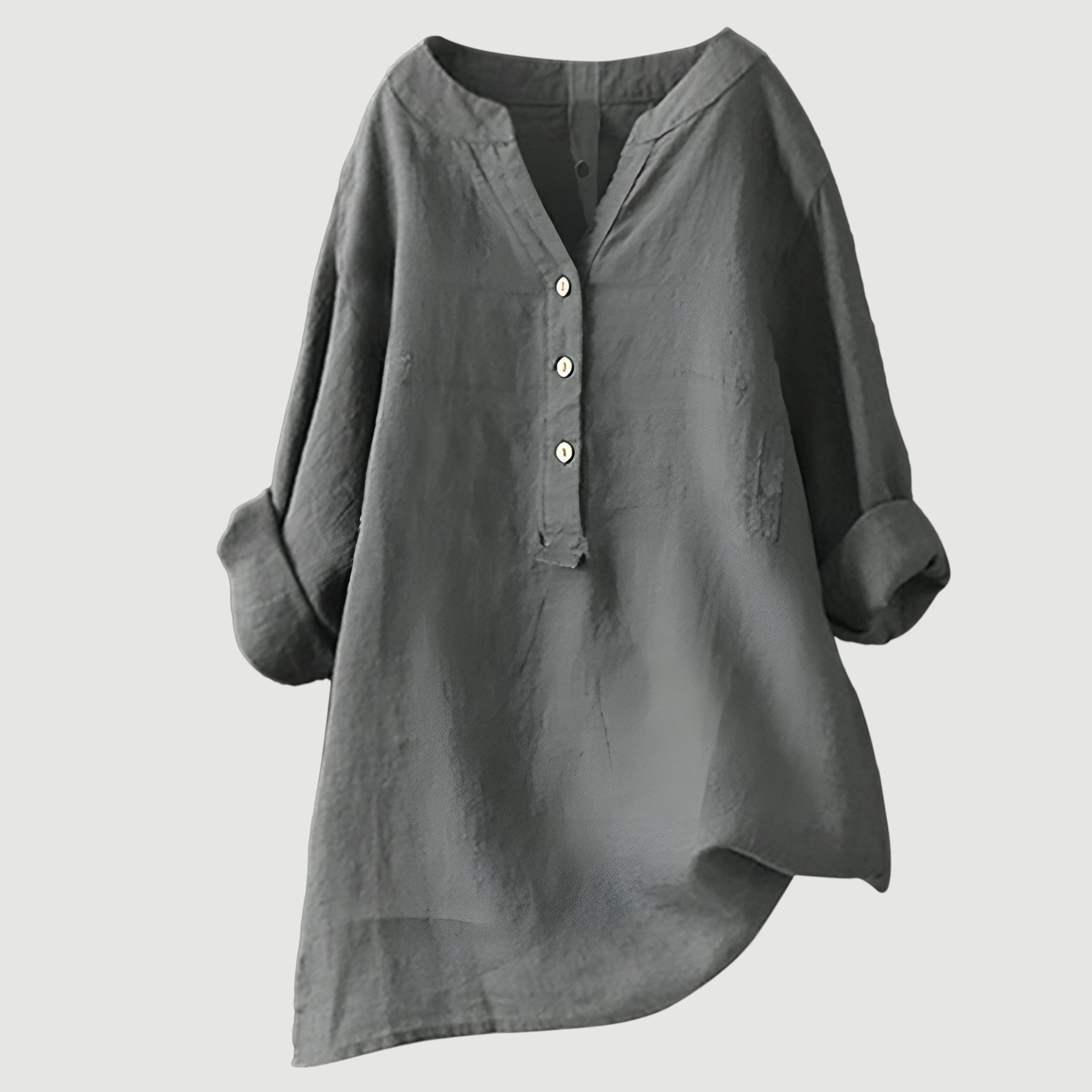 Freja - Lightweight Button-Up Shirt