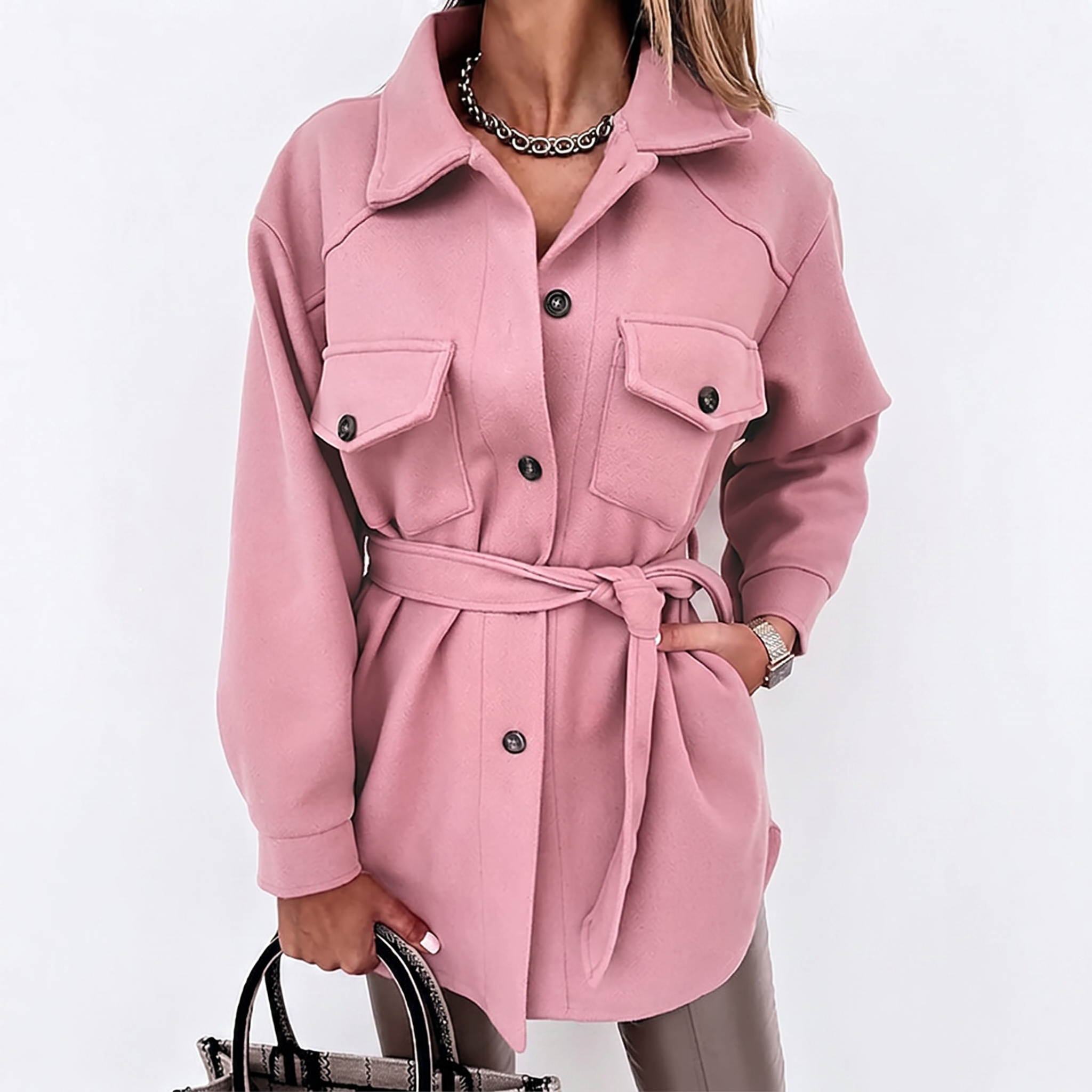 Elara - Elegant Tailored Coat